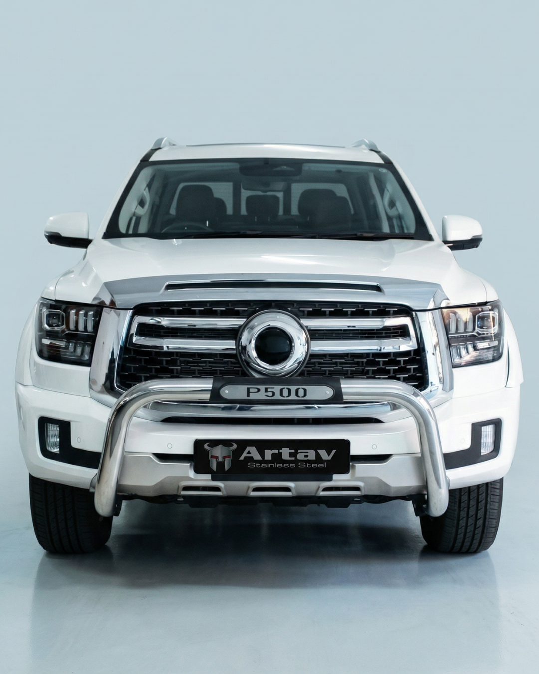 GWM P500 Nudge Bar Stainless 2024 >