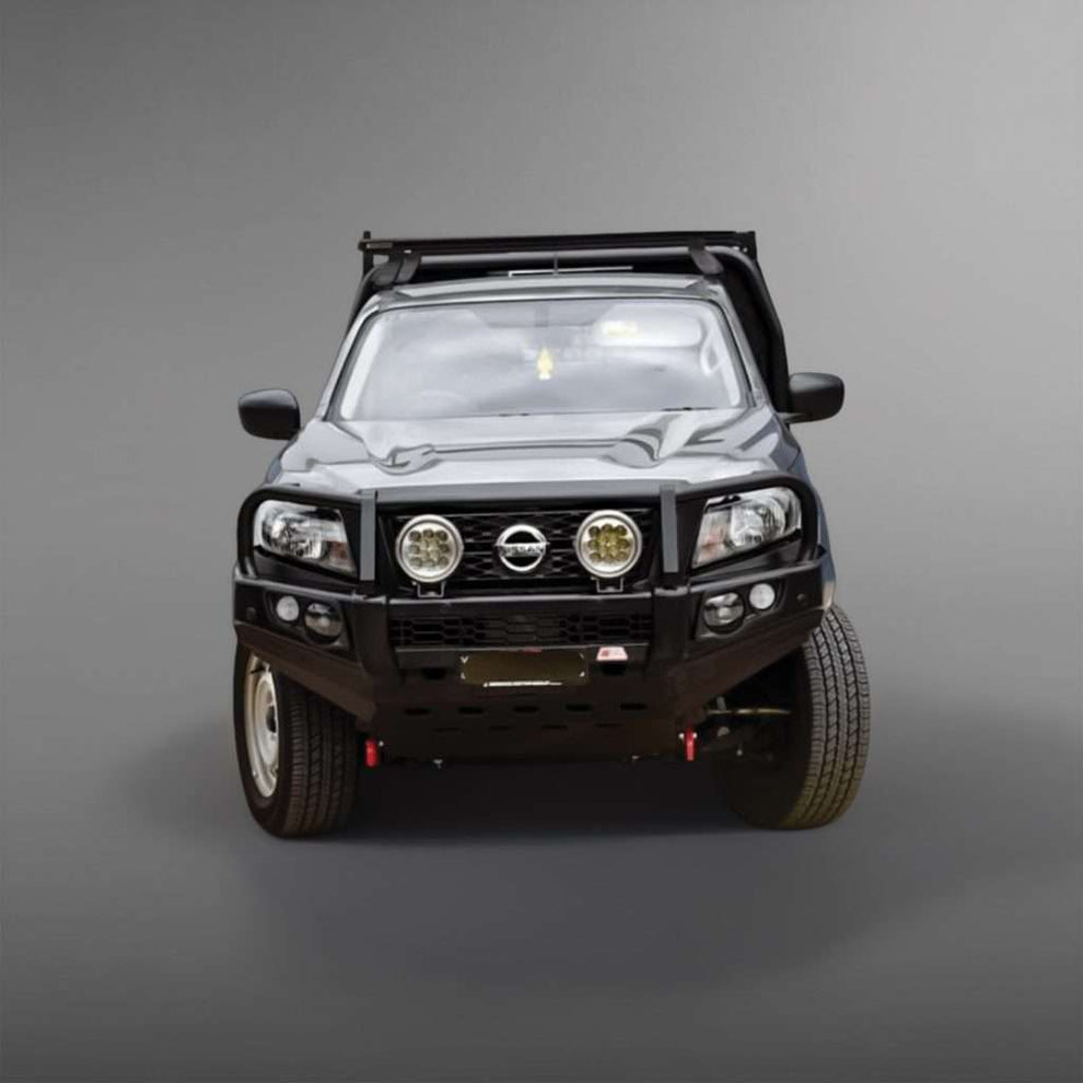 NAVARA 2017 - 2021: POST TYPE FRONT BUMPER REPLACEMENT BULLBAR