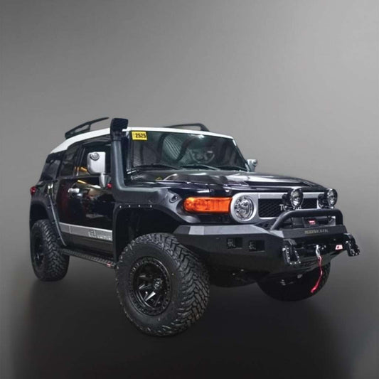 FJ CRUISER 2010 to current: ROCKER BAR FRONT LOW LOOP BUMPER REPLACEMENT BULLBAR