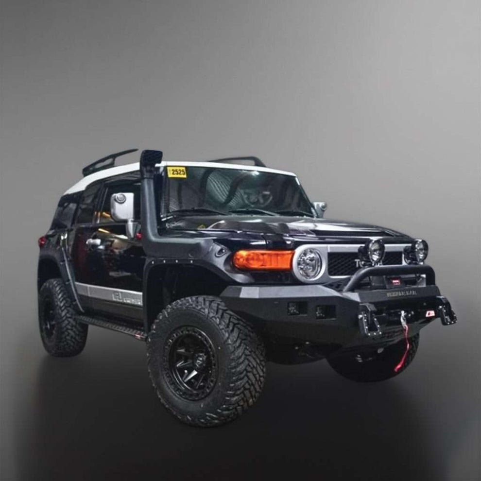 FJ CRUISER 2010 to current: ROCKER BAR FRONT LOW LOOP BUMPER REPLACEMENT BULLBAR