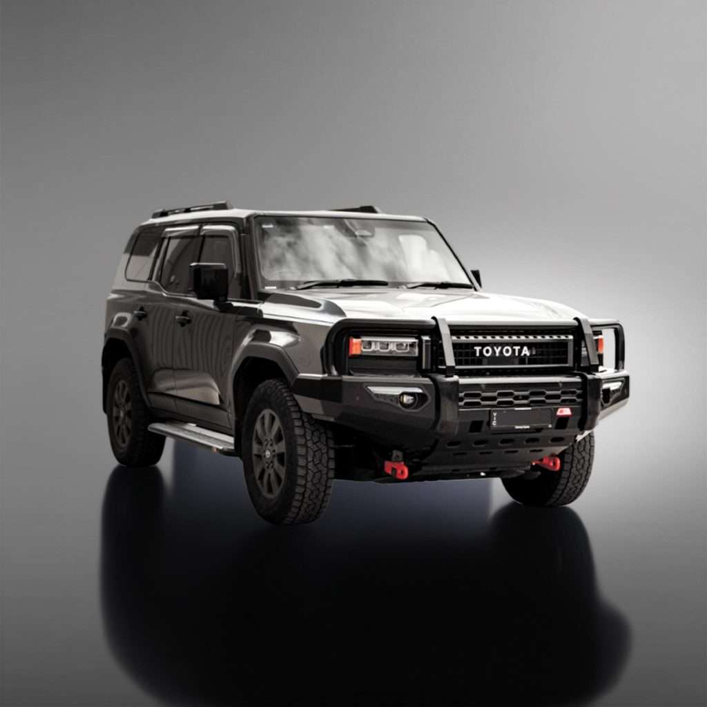 PRADO 250 SERIES 2024 to current: POST TYPE PHOENIX STYLE BUMPER REPLACEMENT BULLBAR