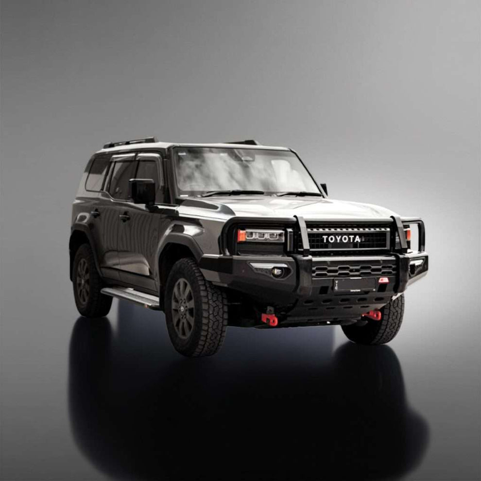 PRADO 250 SERIES 2024 to current: POST TYPE PHOENIX STYLE BUMPER REPLACEMENT BULLBAR
