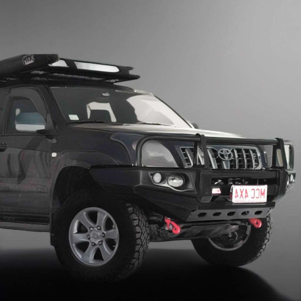 PRADO 120 SERIES 2003-2010: POST TYPE BUMPER REPLACEMENT BULLBAR