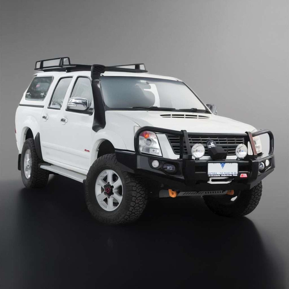 ISUZU 2007 - 2013: POST TYPE FRONT BUMPER REPLACEMENT BULLBAR