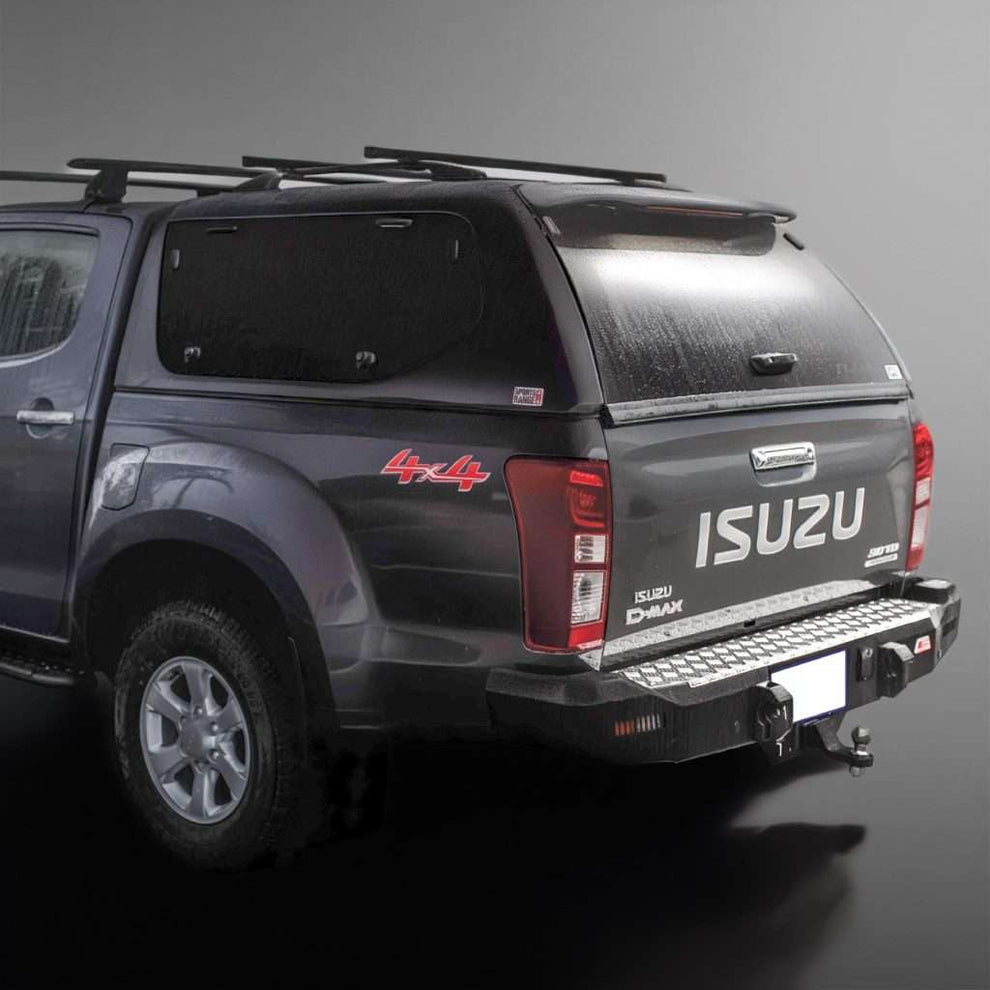 ISUZU 2013-2022: ROCKER REAR REPLACEMENT BUMPER WITH TOWBAR
