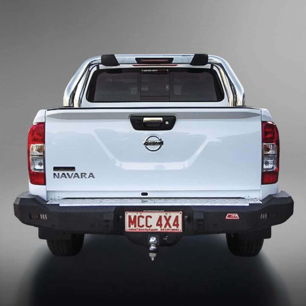 NAVARA 2017 - 2021 to current: ROCKER BAR REPLACEMENT BUMPER PLUS TOWBAR