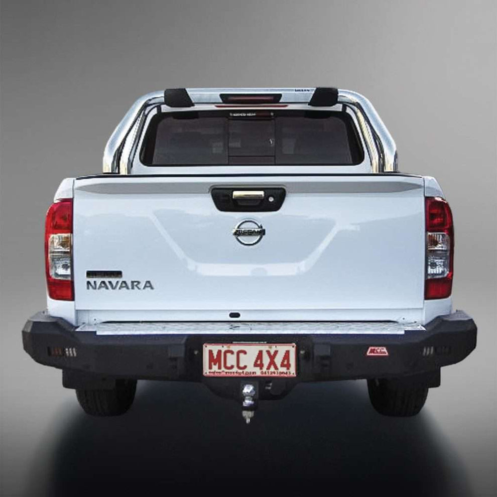 NAVARA 2017 - 2021 to current: ROCKER BAR REPLACEMENT BUMPER PLUS TOWBAR