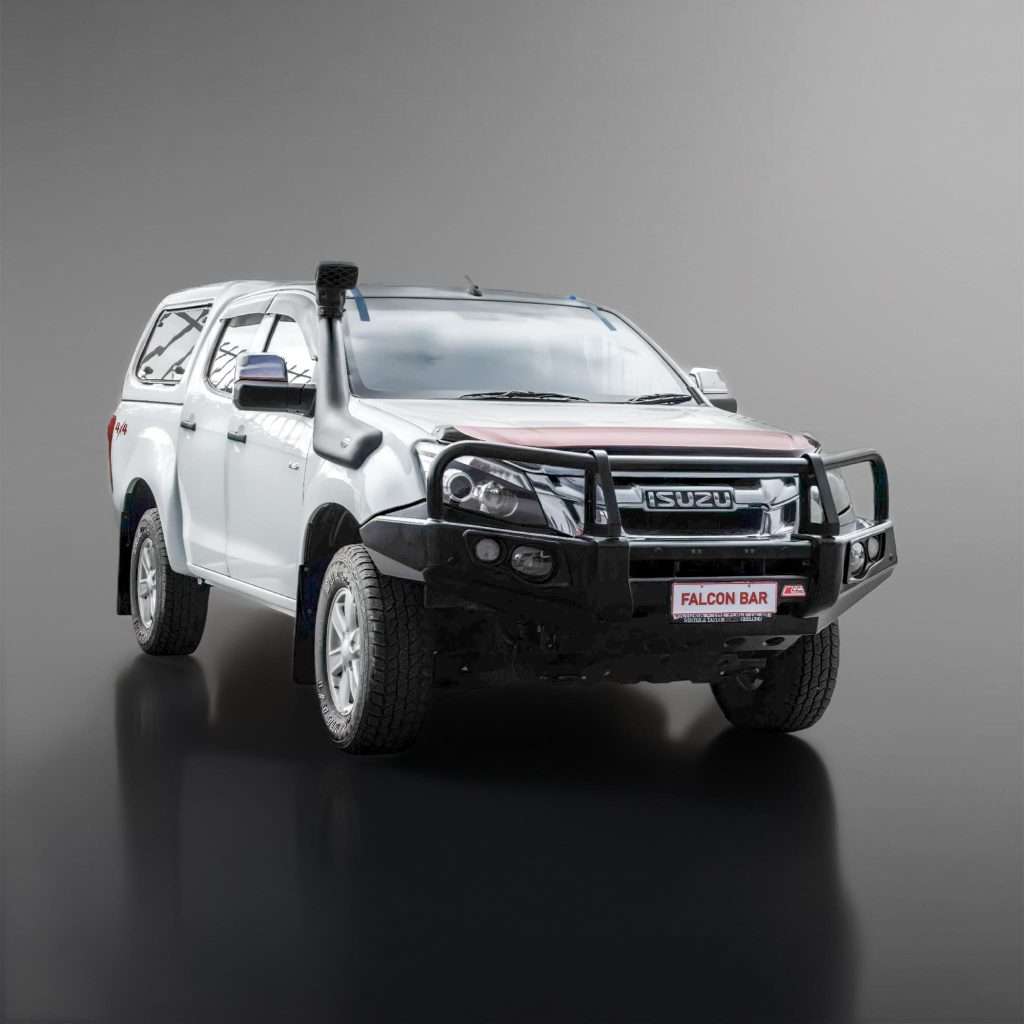 ISUZU RT50 2013 - 2016: POST TYPE FRONT BUMPER REPLACEMENT BULLBAR