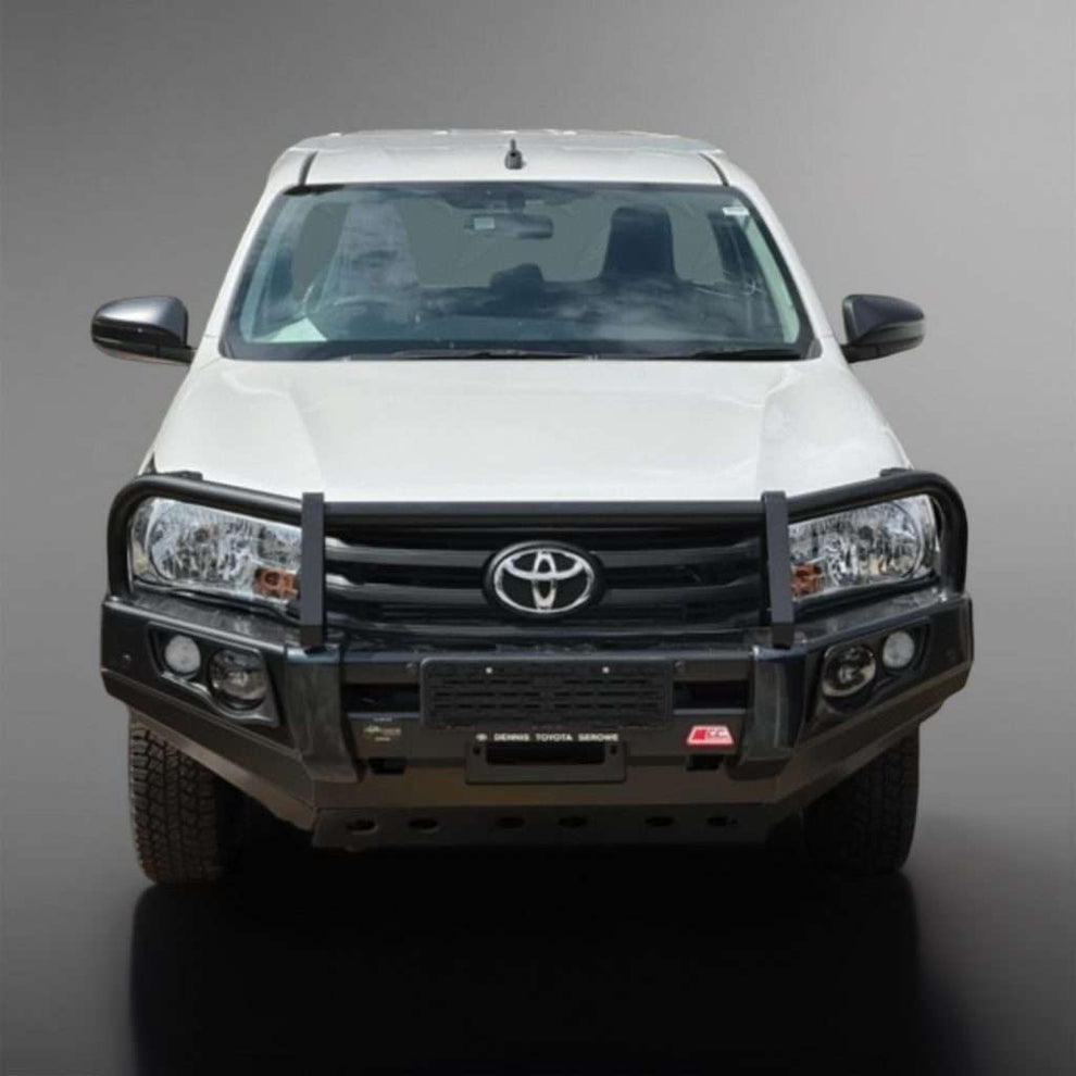HILUX REVO GD6 2016 to current NARROW Fender \MINE SPEC VEHICLE\": POST TYPE FRONT BUMPER REPLACEMENT BULLBAR"