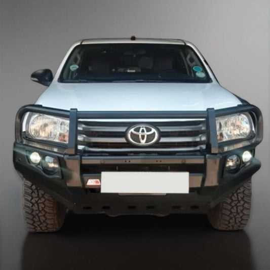 HILUX REVO GD6 2016/2017/2018 Wide Fender: POST TYPE FRONT BUMPER REPLACEMENT BULLBAR