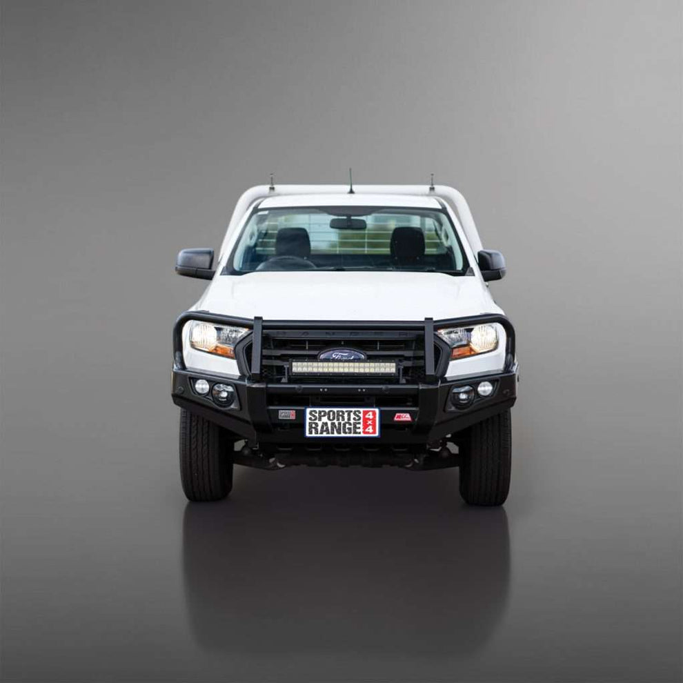 RANGER T7 & Everest 2016 to 2023: POST TYPE FRONT BUMPER REPLACEMENT BULLBAR