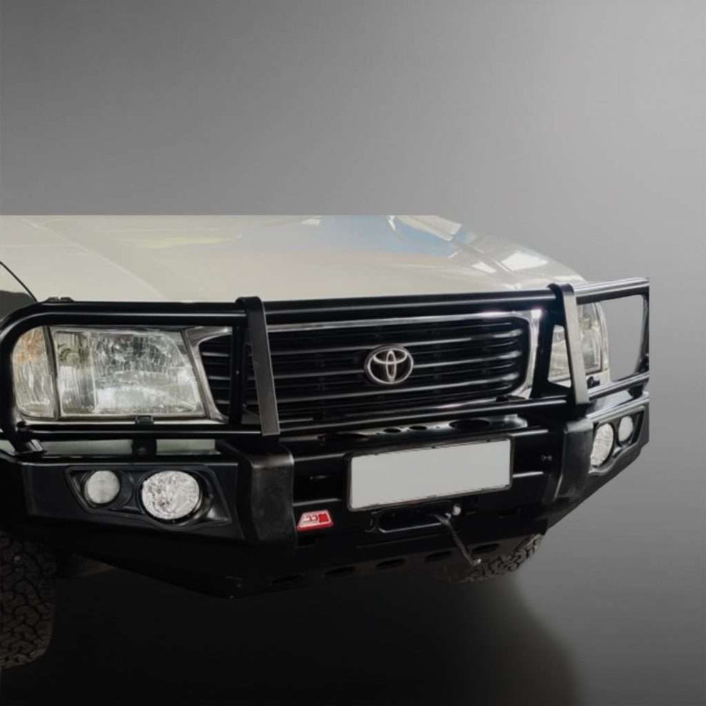 LANDCRUISER 100 SERIES VX (ONLY): POST TYPE BUMPER REPLACEMENT BULLBAR