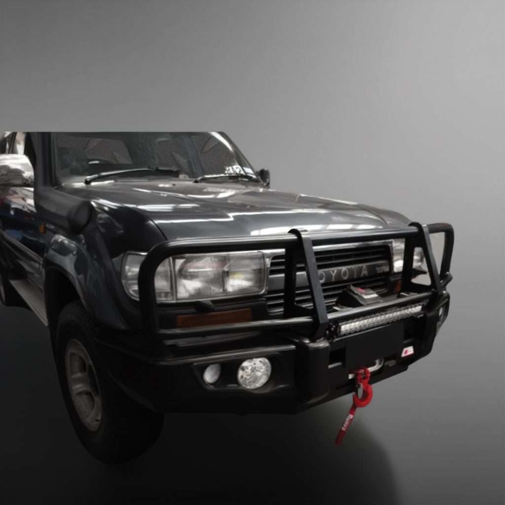 LANDCRUISER 80 SERIES: POST TYPE BUMPER REPLACEMENT BULLBAR