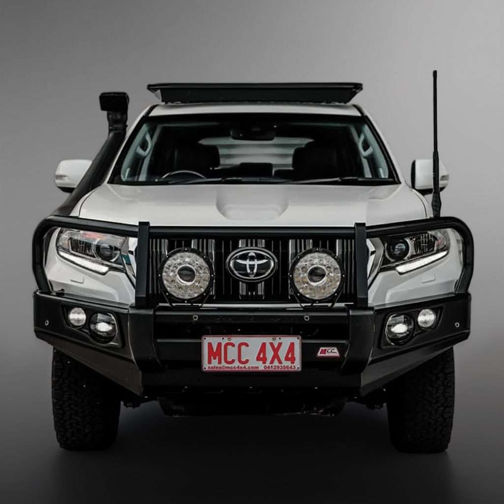 PRADO 150 SERIES 2018 to current: POST TYPE BUMPER REPLACEMENT BULLBAR