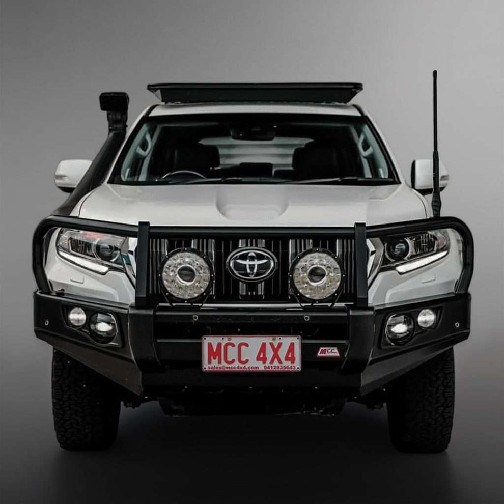 PRADO 150 SERIES 2018 to current: POST TYPE BUMPER REPLACEMENT BULLBAR