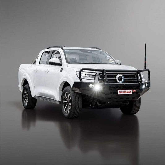 GWM P-SERIES 2020 to current: POST TYPE FRONT BUMPER REPLACEMENT BULLBAR