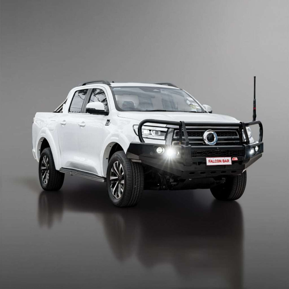 GWM P-SERIES 2020 to current: POST TYPE FRONT BUMPER REPLACEMENT BULLBAR