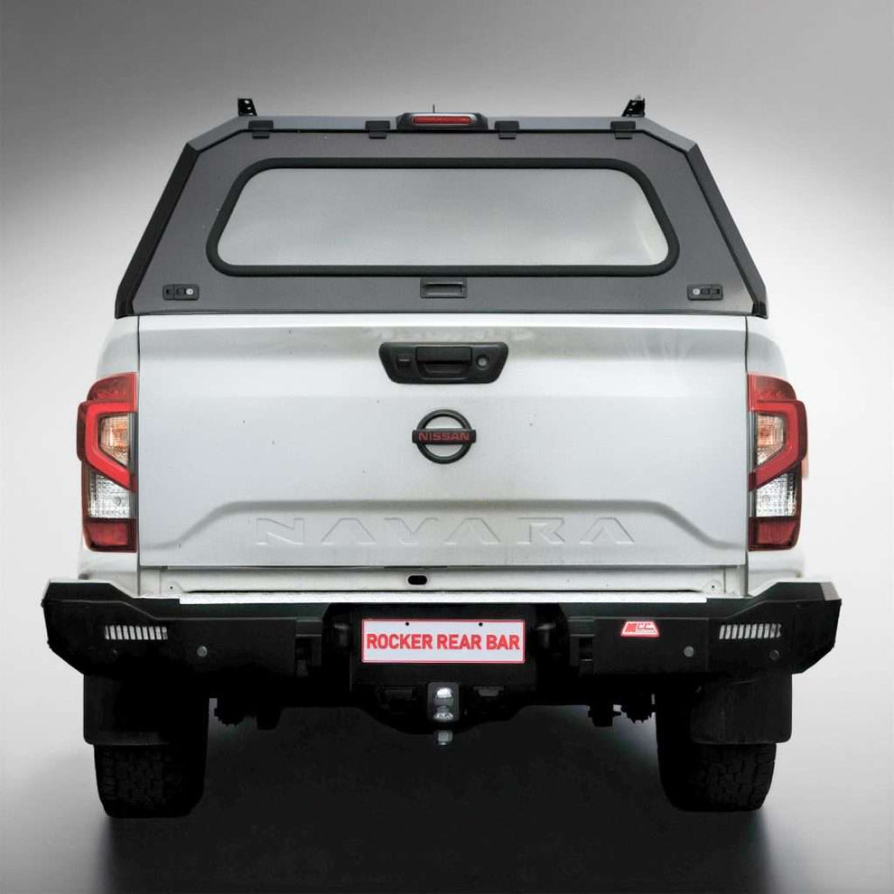 NAVARA D23 NEW MODEL 2021 to current: ROCKER BAR REPLACEMENT BUMPER PLUS TOWBAR