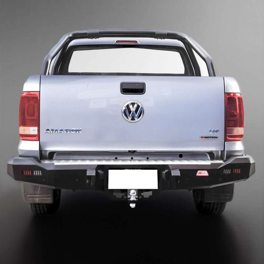 VOLKSWAGEN AMAROK 2010 to 2023: ROCKER REAR REPLACEMENT BUMPER WITH TOWBAR