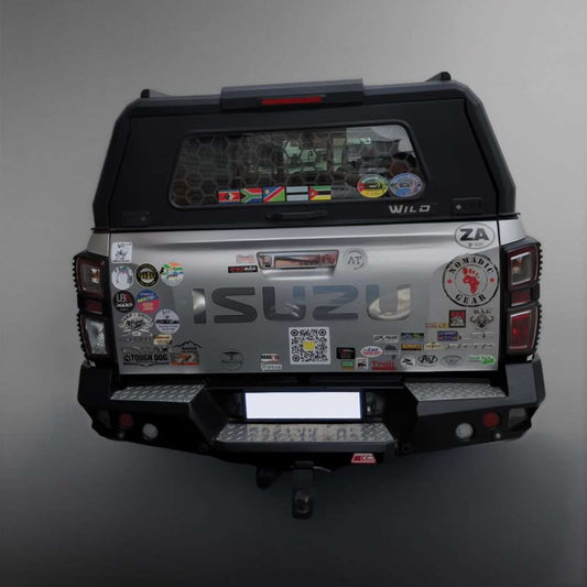 ISUZU GEN 7 2022 to current: JACK REAR REPLACEMENT BUMPER WITH TOWBAR