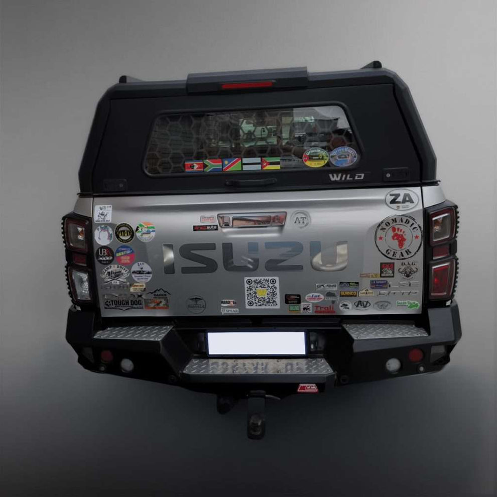 ISUZU GEN 7 2022 to current: JACK REAR REPLACEMENT BUMPER WITH TOWBAR