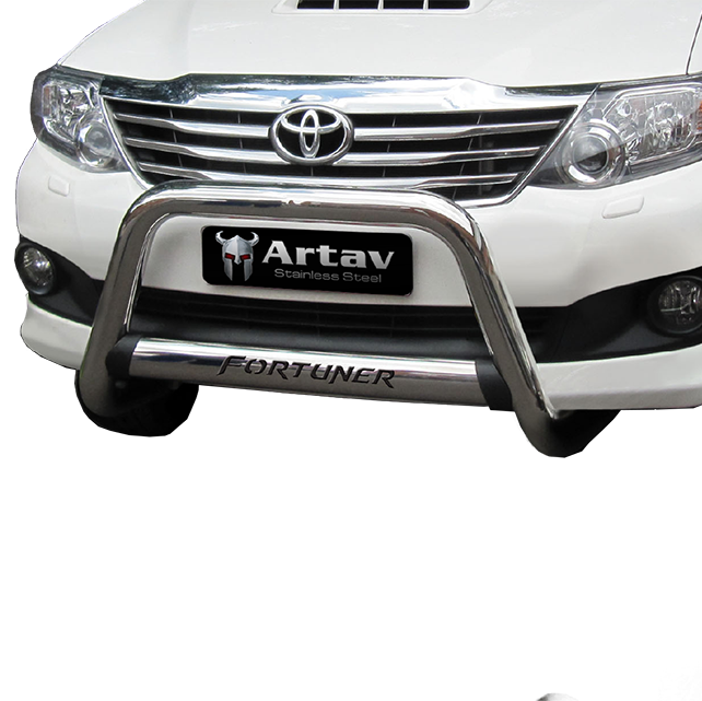 Toyota Fortuner D4D Nudge Bar Stainless 2006 - 2015