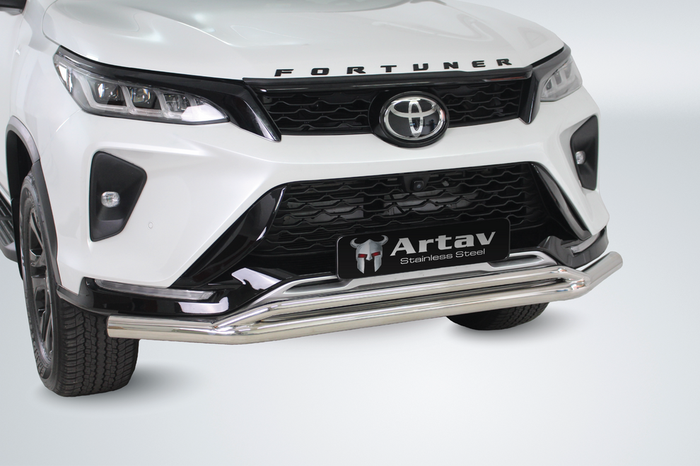 Toyota Fortuner Front Styling Bar Stainless 2016 >