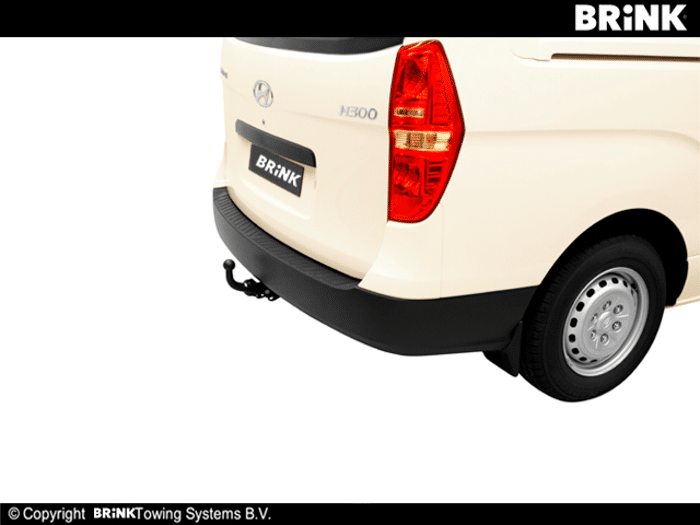 Hyundai H-1 (Tq) Brink Swan Neck (Fixed) Plug n Play Wiring Harness Included (2008-Current)