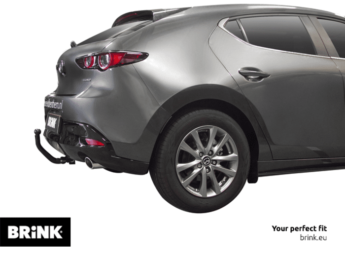 MAZDA 3 Hatchback (BP)  Detachable towbar  Wiring Harness Included
