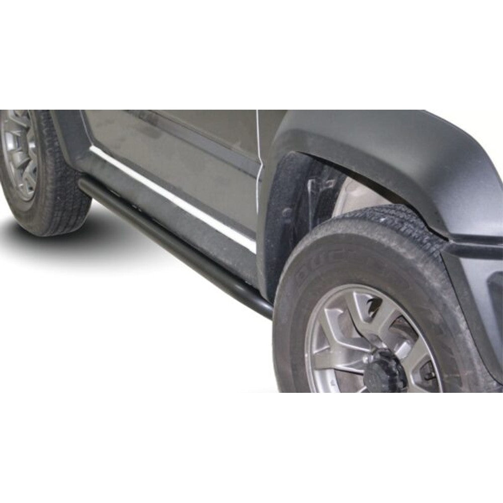 Suzuki Jimny Side Bars Black Stainless 2019 >
