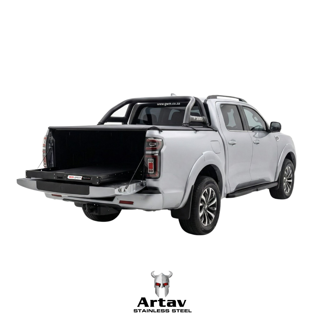 EeziLoader Cargo Slide Tray V3 - GWM P300 & P-Series - Double Cab Model Only 2021 >