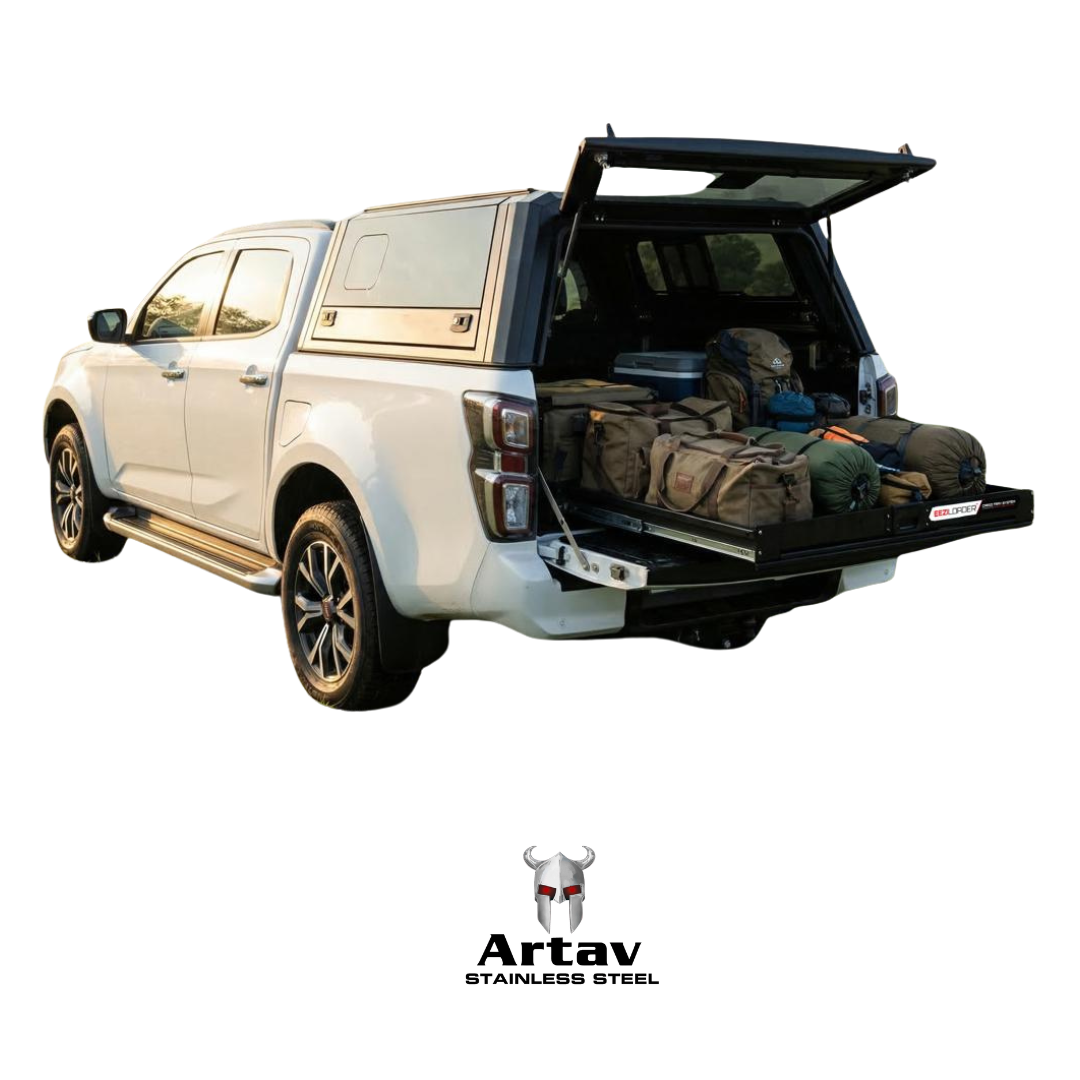 EeziLoader Cargo Slide Tray V3 - Isuzu Gen 7 - Double Cab Model Only 2022 >