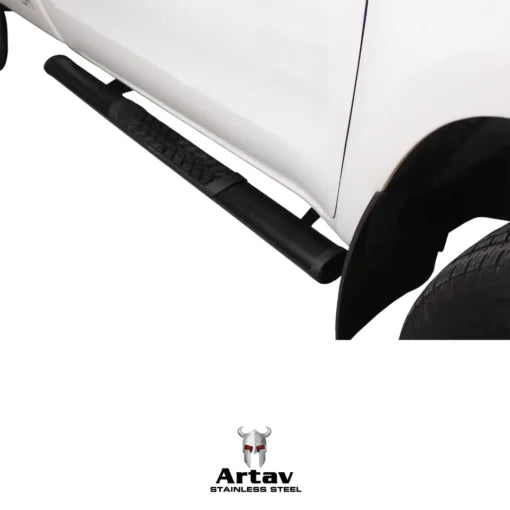 Foton Tunland G7 Side Steps Single Cab Black (Set) 2024 >