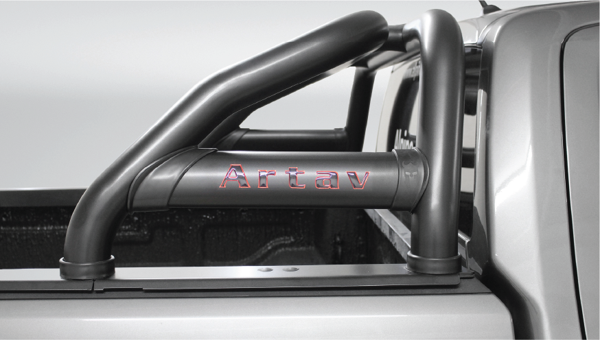New VW Amarok Sports Bar Black – Single Cab (Fits Securi Lid & OEM Tonneau) 2023 >
