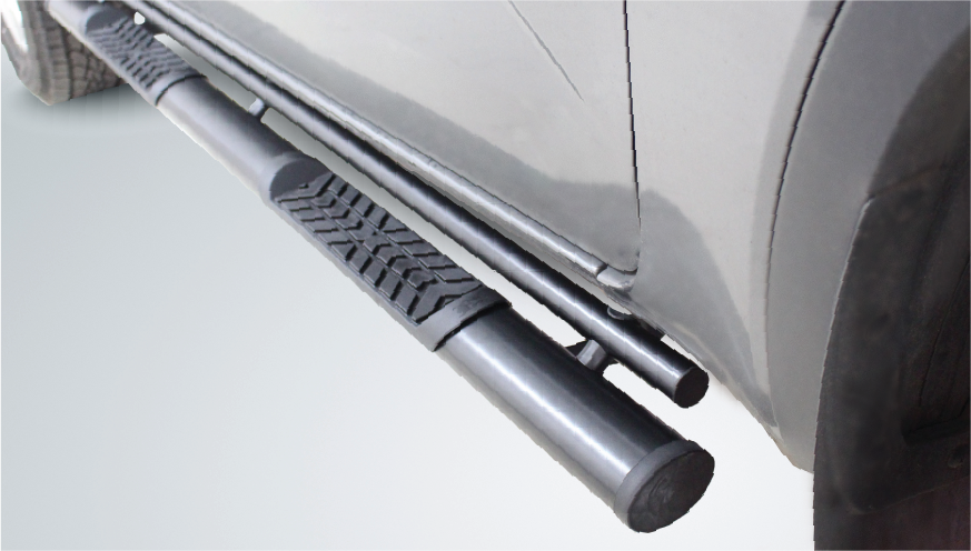 New VW Amarok Side Steps Double Cab Black 2023 >