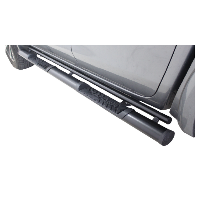Ford Ranger T6 Side Steps Double Cab & Extended Cab Black
