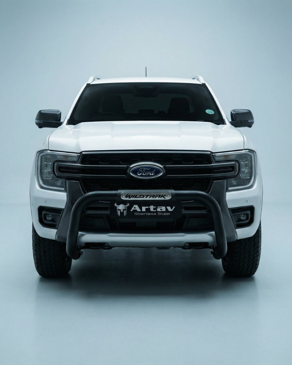 Ford Ranger Next Gen Wildtrak PDC Nudge Bar Black (Fits Wildtrak Facelift 2.3l Petrol Model) 2023 >