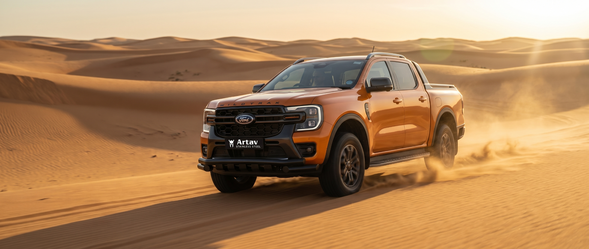 Ford Ranger Next Gen APEX Front Styling Bar Black 2023 >