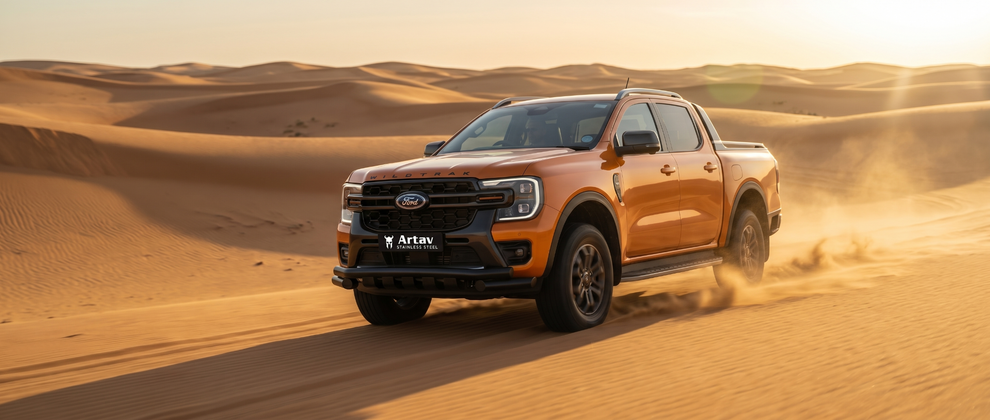 Ford Ranger Next Gen APEX Front Styling Bar Black 2023 >