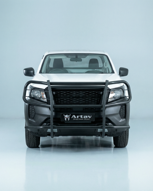 Artav Bush Bar for use on Nissan Navara D23 Facelift Model (Brackets Included) 2021 >