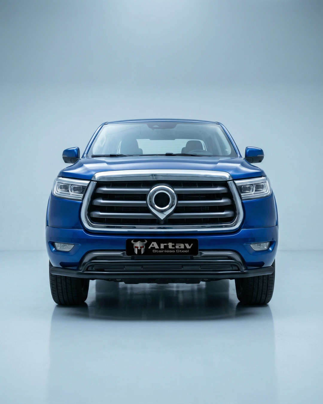 GWM P-Series Front Styling Bar Black 2021 >