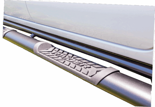 Toyota Hilux Side Steps Double Cab & Extended Cab Black 2016 >