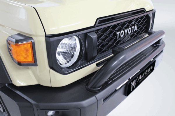 New Toyota Landcruiser 70 Series Styling Bar Black 2024 >