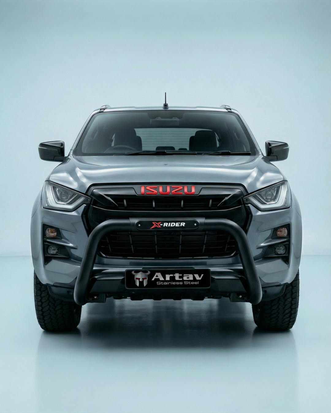 Isuzu Gen 7 X-Rider Nudge Bar Black (Fits Gen 6 RT85 & Gen 7) 2024 >