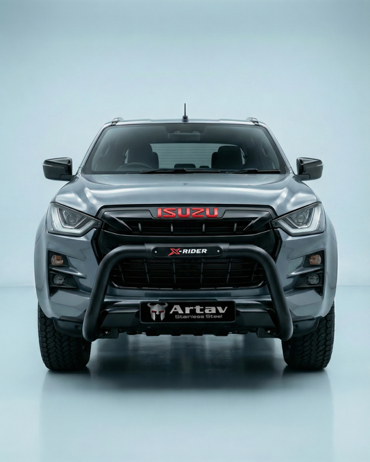 Isuzu Gen 7 X-Rider Nudge Bar Black (Fits Gen 6 RT85 & Gen 7) 2024 >