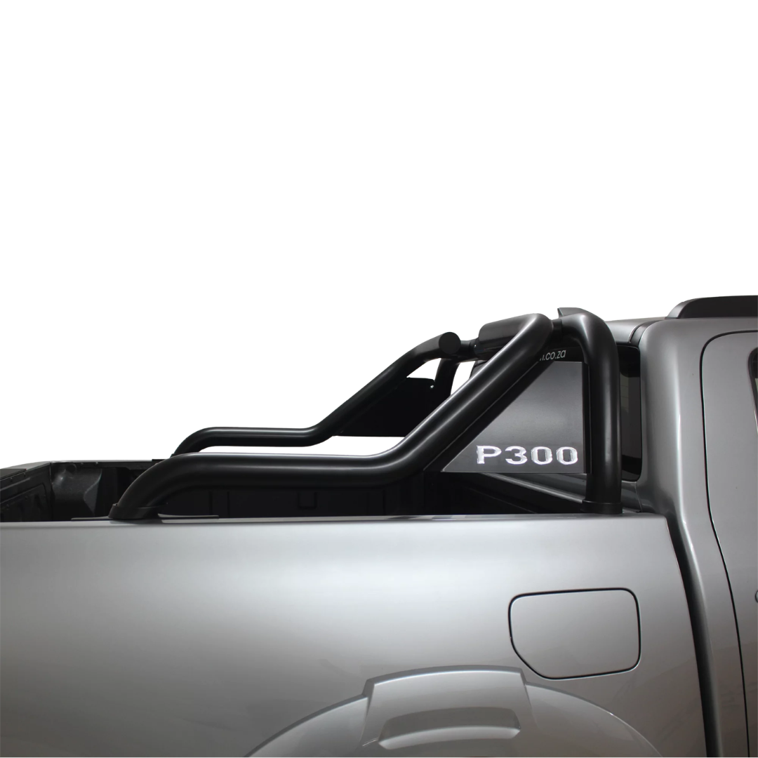 GWM P300 Securi Lid SWEEP BACK Sports Bar Double Cab Black (New Manual & Electric) 2025 >
