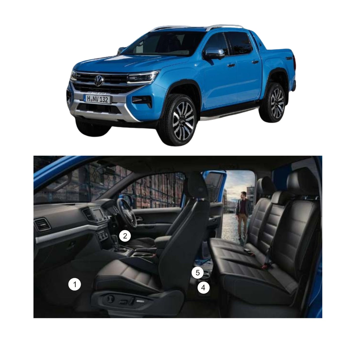 VW AMAROK 2023- PRESENT | RIGHT FRONT MAT [2]