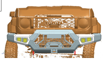 Hybrid Bumper Gen2 Toyota Landcruiser 79 Series