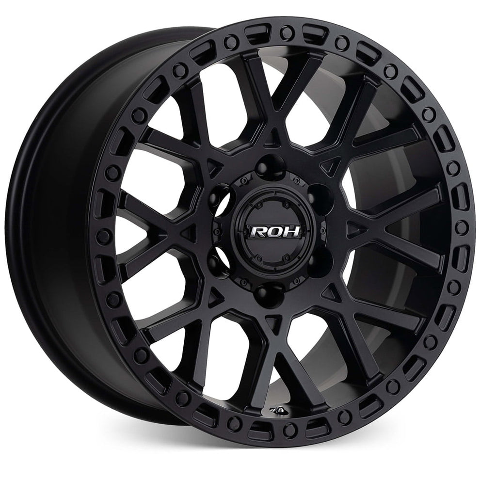 ROH CRAWLER MATT BLACK 17X9 0 6/139.7