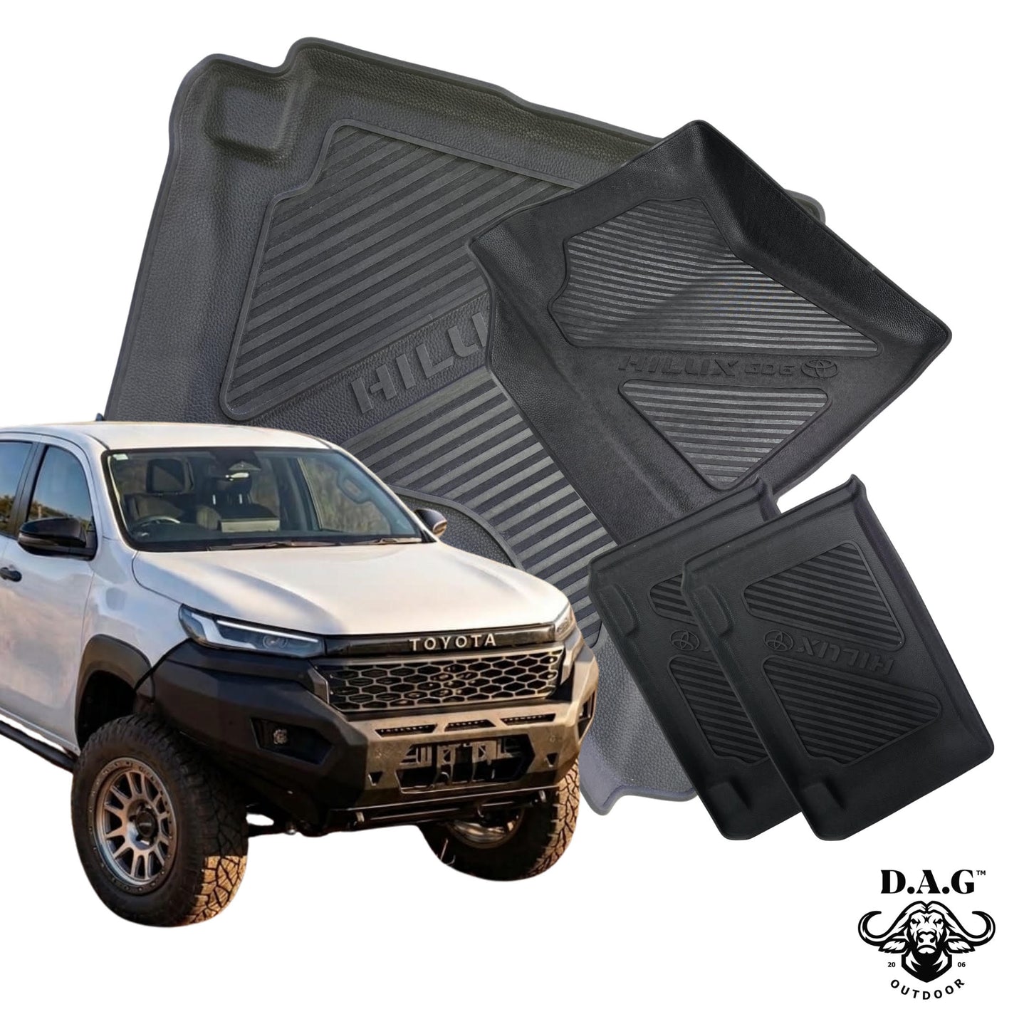 TOYOTA TRAVO D/C Mats (Complete Set)